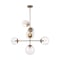 Nuvo Fixture, Pendant, 6-Lght, Incandescent, 60W, 120V, B10, Candelabra Bse, Height: 27.88 60/7125 - alternate 2